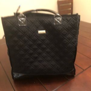 Classic Black Retired Very Bradley large tote!